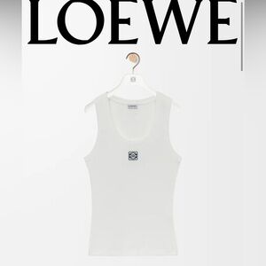 NWT Loewe White Tank Top 

Anagram tank top in cotton Size XL
